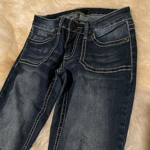 Dark wash jeans